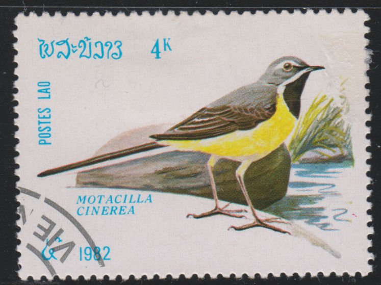 Laos 377 Birds 1982