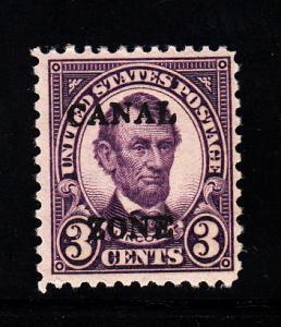 U.S. Canal Zone #85 Fine OG