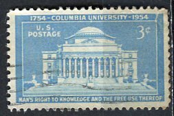 United States; 1954: Sc. # 1029:  Used Cpl. Set