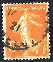 FRANCE #160 , USED - 1921 - FRAN517NS21