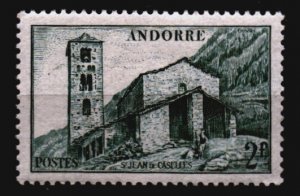 Andorra - French Used Unused Hinged Scott 56B