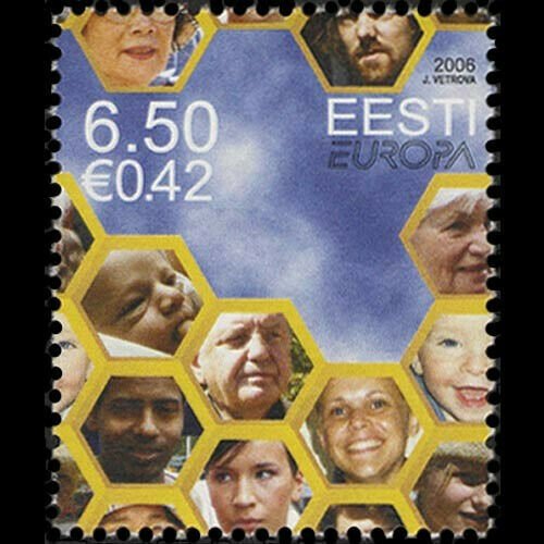 2006  ESTONIA  -  SG.000  -  EUROPA  -  IMMIGRANT INTEGRATION -  UNMOUNTED MINT