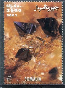 Somalia 2002 MINERALS set 1 value Perforated Mint (NH)