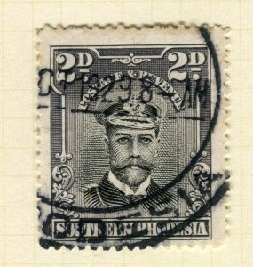 RHODESIA; 1930s early GV Admiral issue fine used shade of 2d. value