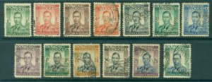 Southern Rhodesia 1937 KGVI Portrait set FU