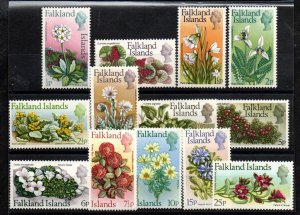 Falkland Is. 210-222 Set Mint never hinged