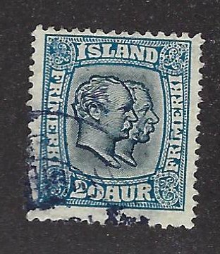 Iceland SC#107 Used F-VF...Worth a Close Look!