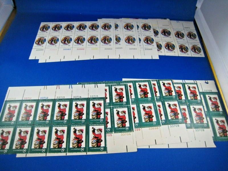 U.S. SCOTT # 1471-1472  -  PLATE BLOCKS of 12 -  LOT of 6 each     MNH