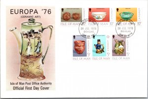 Isle of Man, Worldwide First Day Cover, Europa