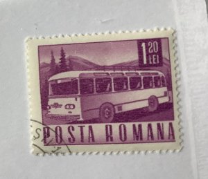 Romania 1967  Scott 1976 CTO - 1.20, transports & communications,  Bus