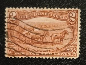 US SCOTT #286 USED VF