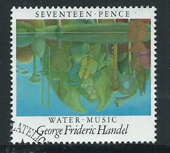 GB  QEII  SG 1282 European Music VFU Bureau Cancel