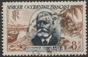 French West Africa, #61 Used From 1954