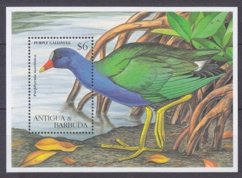 1995 Antigua and Barbuda 2209/B321 Birds 7,50 €