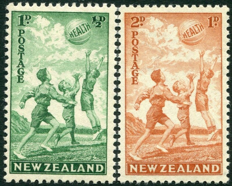 NEW ZEALAND-1940 Health Stamps Sg 626/627 LIGHTLY MOUNTED MINT V36160