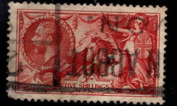 Great Britain Scott 223 Britannia, Used  Waterlow printing