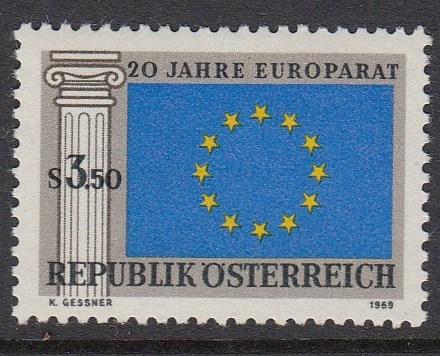 Austria 838 Council of Europe mnh