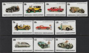 Grenada Grenadines 544-53 MNH 1983 Classic Cars (fe1363)