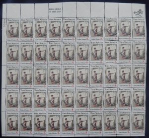 US #1470 8c Folklore: Tom Sawyer, F-VF NH or better,  FULL SHEET, post office...