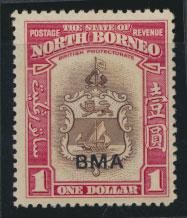 North Borneo  SG 332 SC# 220 MNH    OPT BMA  free postage