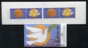 Booklet - Greece 1995 Europa (Peace & Freedom) 860Dr ...