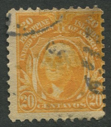 STAMP STATION PERTH Philippines #297 Washington 1917 No Wmk Used CV$0.25