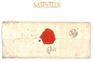 BARBADOS Cover GB *FREE/S* 1788 SHIP LETTER DEAL *Lonsdale* Westmoreland MS572