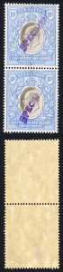 KUT SG31s KEVII 10R Wmk Mult Crown opt Specimen (locally) U/M PAIR