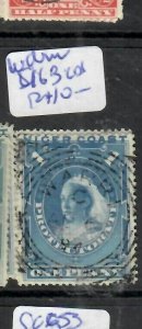 NIGER COAST PROTECTORATE (PP0209B)  QV  1D SG 46B WARRI CDS VFU 