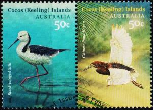 Cocos(Keeling)Islands. 2008 50c(Pair) Fine Used