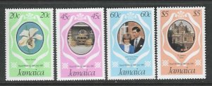 Jamaica 500-503 MNH Complete  SC:$1.45