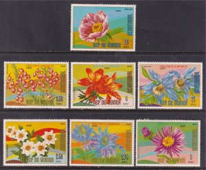 Equatorial Guinea European Flowers MNH VF