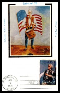 US 1630 Drummer Colorano U/A Maxi Card FDC