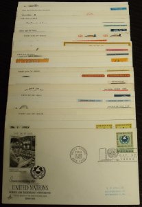A477   UNITED NATIONS      First Day Covers        Collection