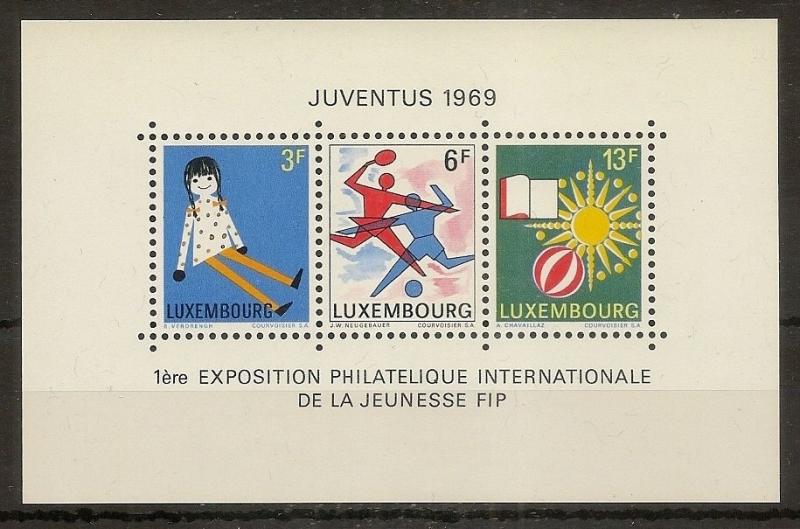 Luxembourg 1969 Exhibition MS835 MNH