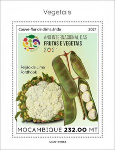 Mozambique 2021 MNH Nature Stamps International Year Fruit & Vegetables Plants