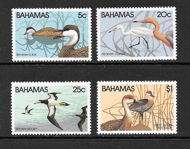 Bahamas #492-495 Mint H
