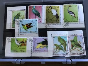 Ajman Birds  stamps R24409