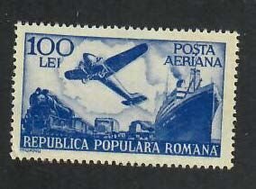 Romania; Scott C34; 1948; Unused; NH; Planes