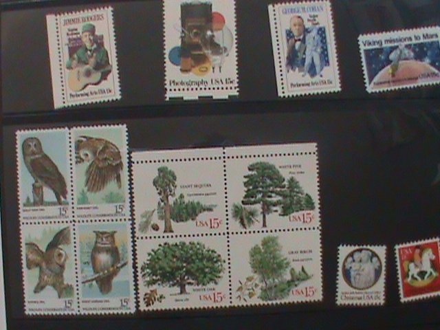 UNITED STATES STAMP: 1978 SC# 1732-70 MNH STAMPS -YEAR SETS IN FOLDER-