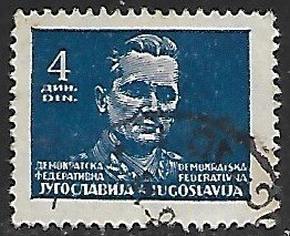 Yugoslavia # 178 - Marshal Tito - used....{Gn13}