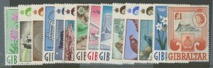 Gibraltar #147-160 Unused