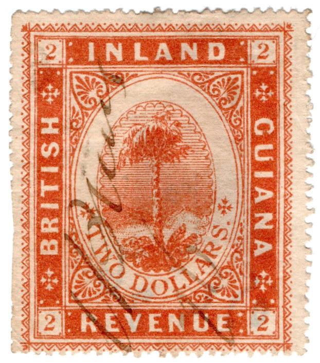 (I.B) British Guiana Revenue : Inland Revenue $2