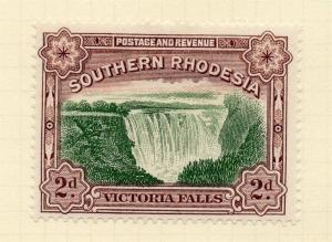 Southern Rhodesia 1950 Vic. Falls Issue Mint Hinged 2d. 294162