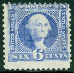 EDW1949SELL : USA 1869 Scott #115 Mint Original Gum. PSAG Cert. Catalog $2,750.