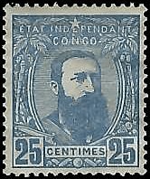 BELGIAN CONGO   #8 MH (2)