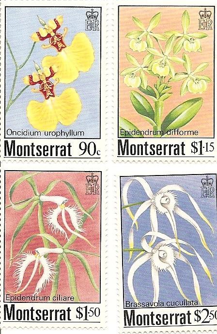 Montserrat 554-557 MNH