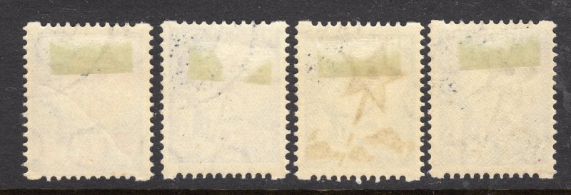 Netherlands B66a-69a Syncopated Perfs Used F681