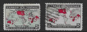 Canada 85-86  1878  used pair