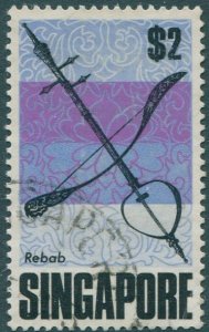 Singapore 1968 SG113 $2 Rebab FU